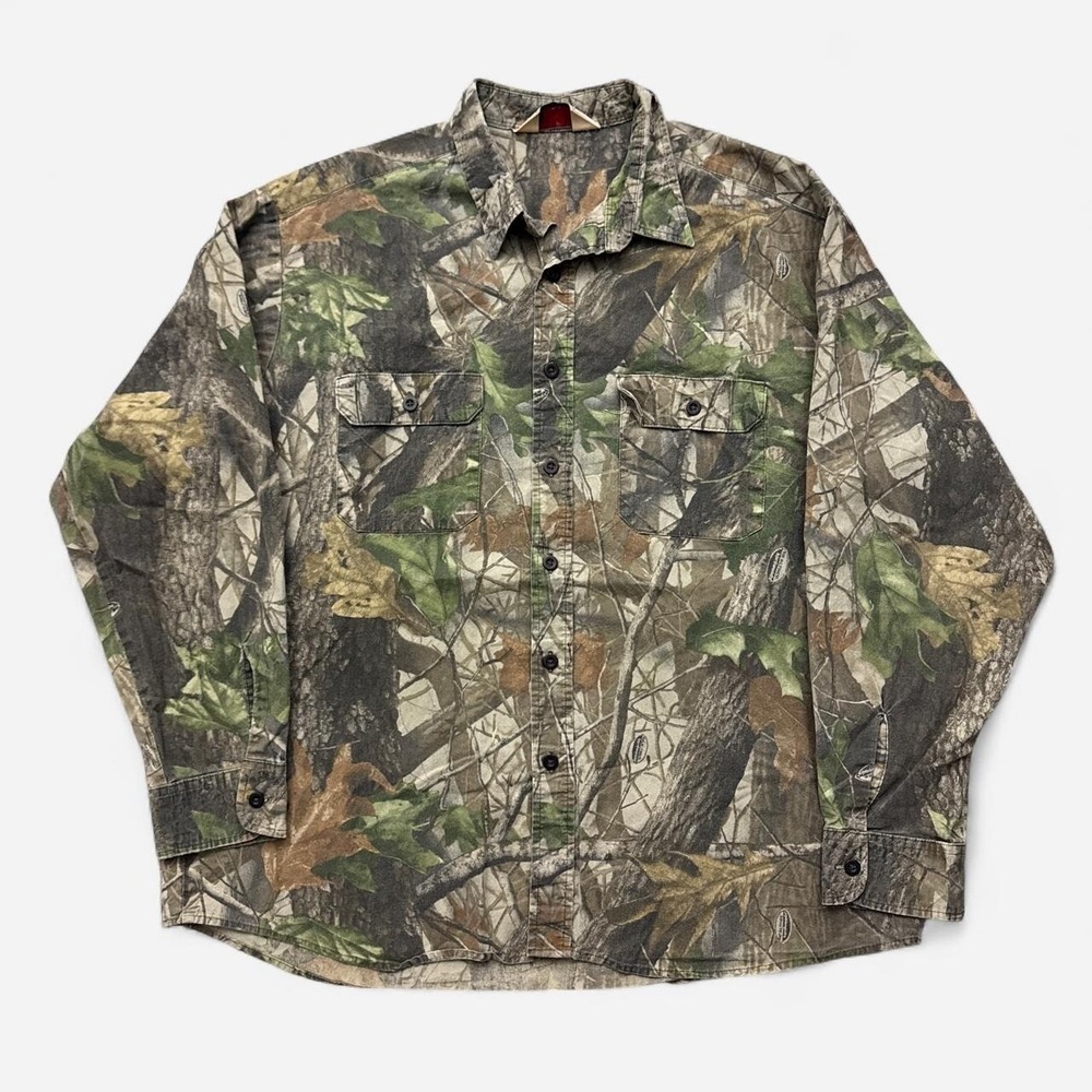 Vintage RedHead Realtree Camo Button Up Shirt XL